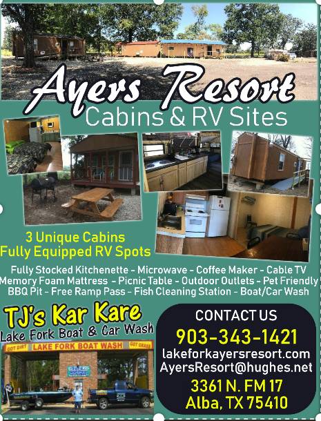 http://lakeforkayersresort.com